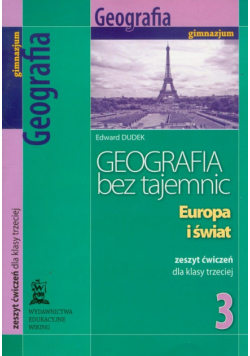 Geografia bez tajemnic 3 zeszyt ćwiczeń