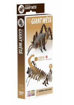 Weta Olbrzymia Owad Eugy. Eko Układanka 3D