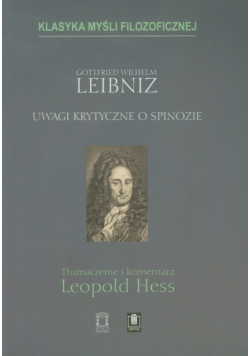 Uwagi krytyczne o Spinozie
