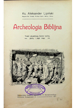 Archeologia biblijna 1911 r.