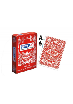 EPT European Poker Tour czerwone