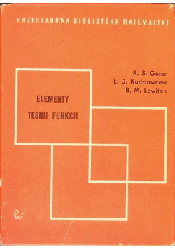 Elementy teorii funkcji