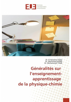 Généralités sur l'enseignement-apprentissage de la physique-chimie