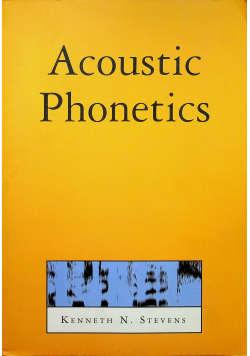 Acoustic Phonetics
