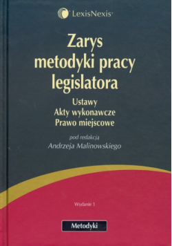 Zarys metodyki pracy legislatora
