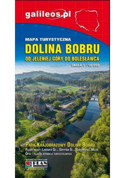 Mapa turystyczna - Dolina Bobru 1:50 000 w.2025