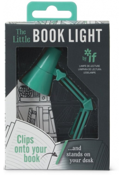The Little Book Light - lampka do książki - miętowa