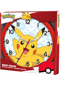 Zegar ścienny Pokemon 25cm POK3159