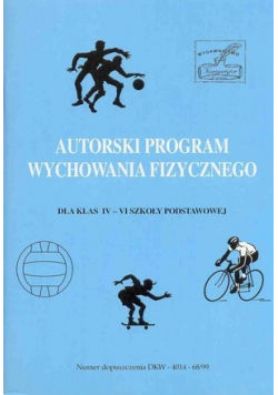Autorski program wychowania fizycznego