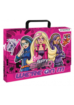 Teczka z rączką A4 Barbie Tajne Agentki