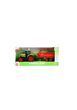 Traktor z akcesoriami światło/dźwięk