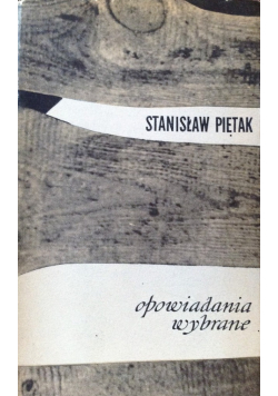 Opowiadania wybrane Piętaka