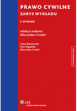Goettel Mieczysław - Prawo cywilne: Zarys wykładu