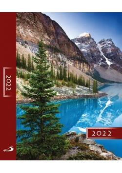 Terminarz 2022 A5 Kolorowy Góry