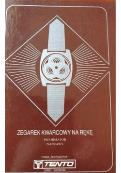 Zegarek kwarcowy na rękę