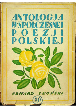 Antologia współczesnej poezji polskiej 1926 r