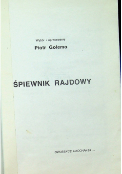Śpiewnik radjowy