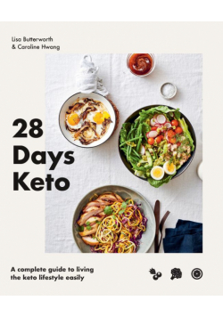 28 days Keto. A complete guide to living the keto lifestyle easily wer. angielska