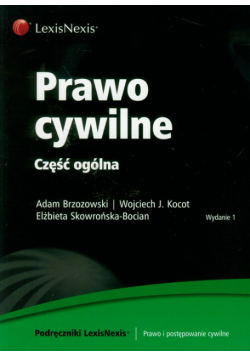 Prawo cywilne. Część ogólna