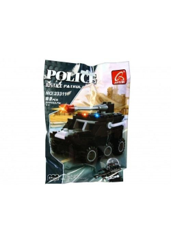 Klocki konstrukcyjne 83el pojazdy