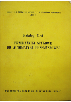 Przekaźniki stykowe do automatyki przemysłowej