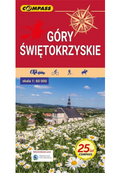 Mapa turystyczna - Góry Świętokrzyskie 1:60 000