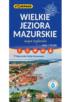 Mapa - Wielkie Jeziora Mazurskie 1:50 000