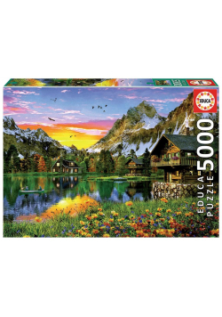 Puzzle 5000 Alpejskie jezioro G3
