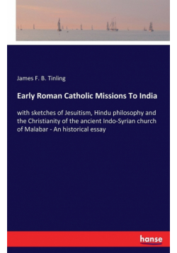 Early Roman Catholic Missions To India