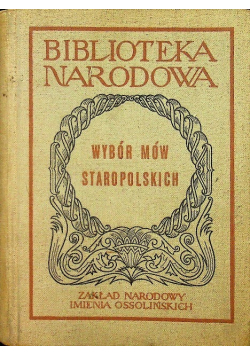 Wybór mów staropolskich