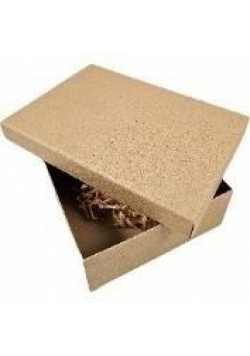 Pudełko prezentowe kraft beżowe 23x16x6,5cm