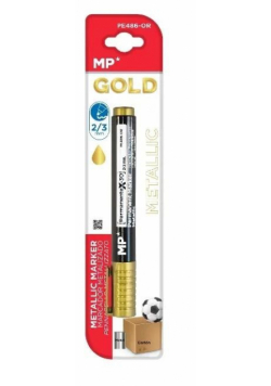 Marker permanentny 2,0/3,0mm złoty