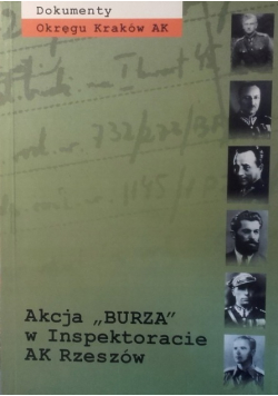 Akcja " BURZA" w inspektoracie  AK Rzeszów