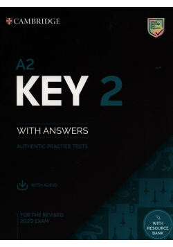 A2 Key 2 Student's Book with Answers with Audio with Resource Bank