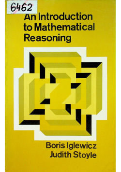 An Introduction to Mathematical Reasoning