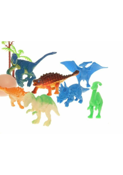 Dinozaury w jajku 12szt MIX