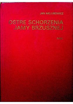 Ostre Schorzenia Jamy Brzusznej