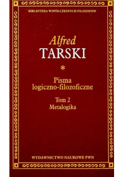 Pisma logiczno filozoficzne Tom 2