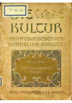 Die Kultur von Amoureusen Frauen 1905 r.