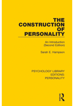 The Construction of Personality
