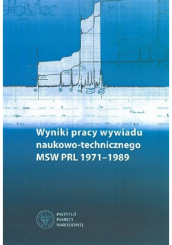 Wyniki pracy wywiadu naukowo technicznego MSW PRL 1971 -1989