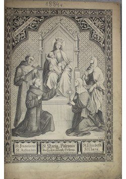 Glorkleins Kalender fur die Terziaren 1884 r.