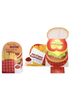 Karnet KBO-009 Urodziny burger