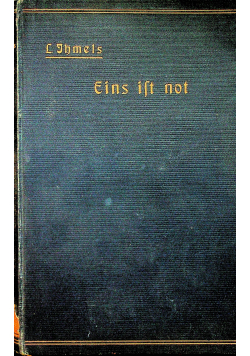 Eins ist not 1907 r