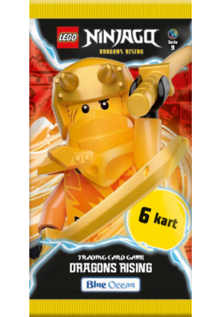 LEGO NINJAGO TCG seria 9 saszetki z kartami 1 sztuka mix