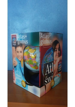 Pakiet edukacyjny Atlas geograficzny + Globus polityczny