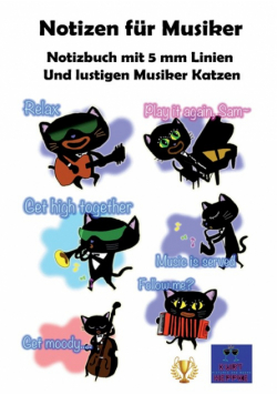 Notizbuch für Musiker