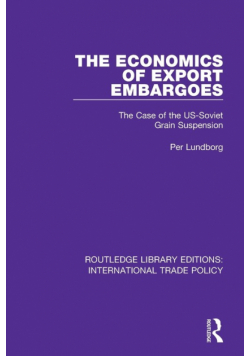 The Economics of Export Embargoes
