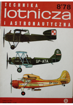 Technika lotnicza i astronautyczna nr 8