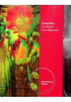 Chemistry An atoms First approach